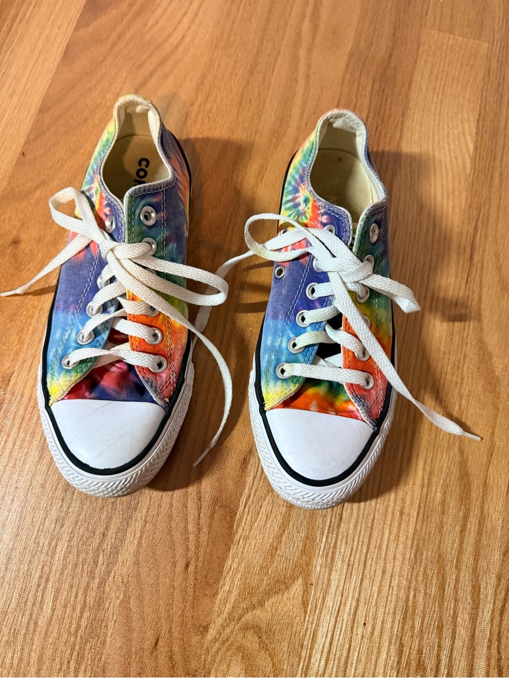 Converse All-Star Tie-Dye Low Top Sneakers - Rainbow - Picture 2 of 10